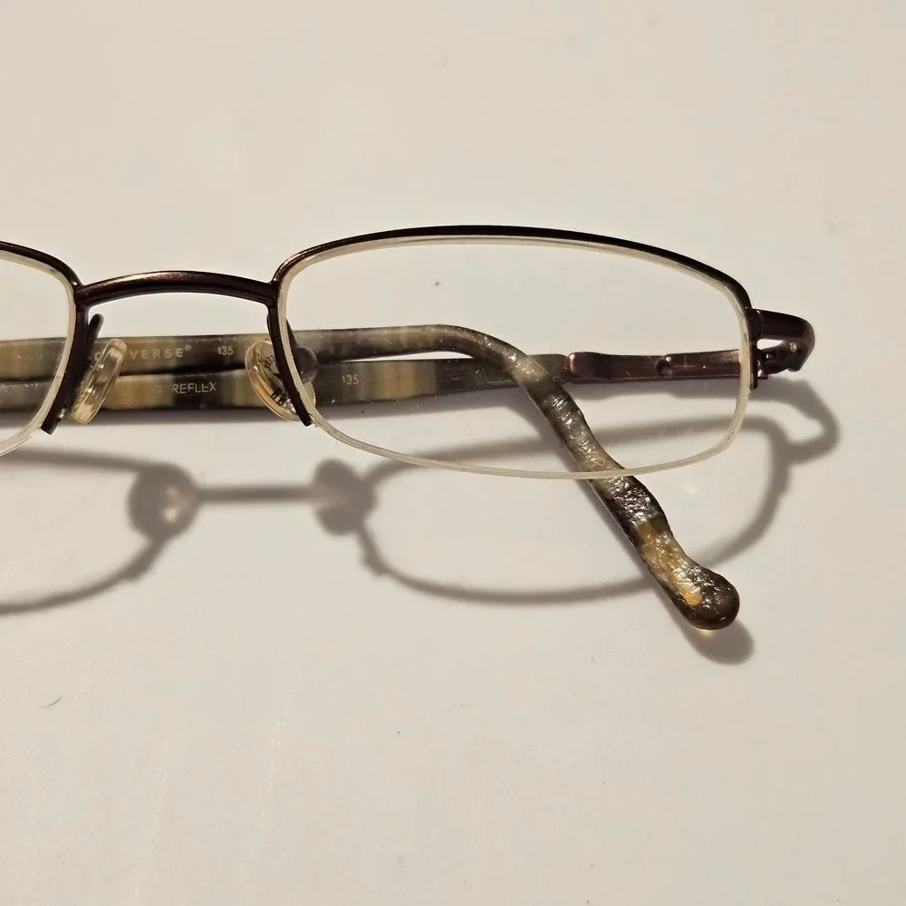 Stylish Brown and Gold Glasses